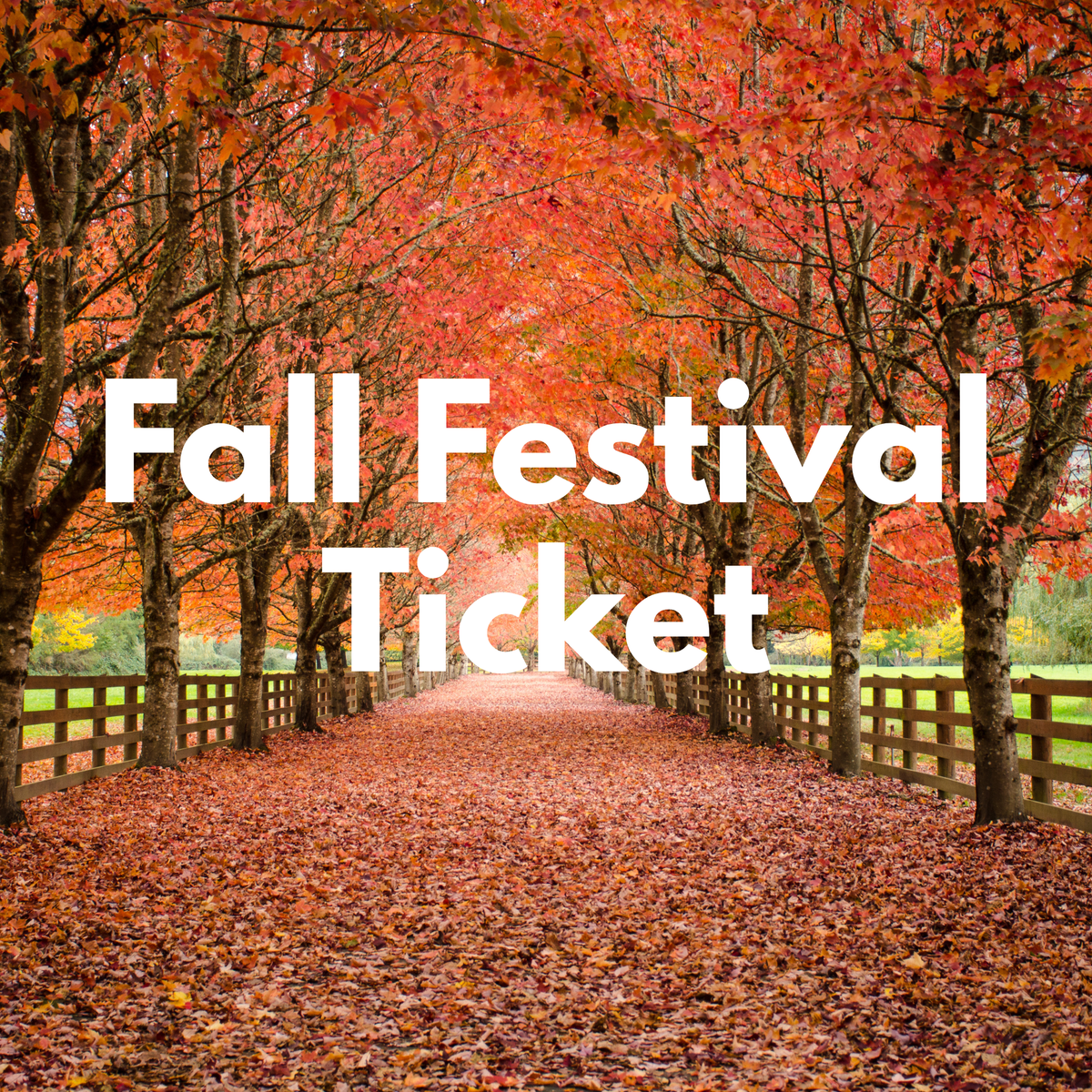 Fall Festival Ticket